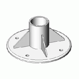 床面固定用フランジ